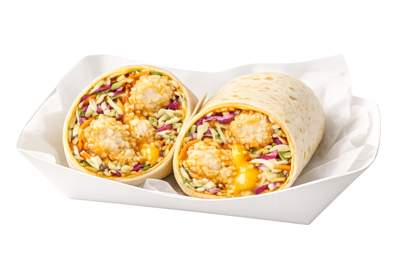 tfc boom boom shrimp wrap